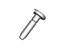 Ford -W790313-S900 Rear Camera Screw