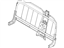 Ford 8C2Z-16613A38-A Seat Back Frame, Rear Center