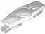 Ford CM5Z-13776-CA Lamp Assembly - Interior