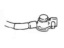 Ford F5RZ14300A Positive Cable