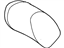 Ford BC3Z-25610A62-AA Headrest Cover, Steel Gray, Front Outer