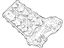 Ford 3W4Z-6049-ACLH Cylinder Head, Driver Side