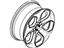 Ford BT4Z-1007-B Wheel, Alloy