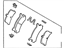 Ford F1CZ2200C Rear Shoes