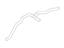 Ford DG1Z-8075-B Reservoir Hose
