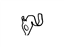 Ford 9L3Z-7E381-B Clip - Control Cable