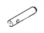 Ford BR3Z-7140-A Shaft - Reverse Idler Gear