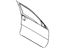 Ford 7C3Z-2520200-A Outer Panel, Front Passenger Side