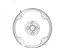 Ford F8CZ-1007-BA Wheel, Alloy