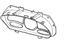 Ford F7CZ-10890-AA Cluster Cover