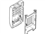 Ford 9A8Z-7406024-CA Armrest Assembly, Center