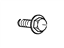 Ford -W504263-S424 Handle Bezel Screw