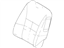 Ford 8T4Z-7864416-AF Cover Assembly - Seat Back, Passenger Side