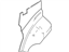 Ford BR3Z-76310A31-A Insulator, Driver Side