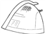 Ford 3W3Z-13404-AB Lamp Assembly - Rear, Stop And Flasher, Passenger Side
