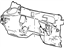 Ford 5L3Z-1501670-CA Insulator - Dash Panel