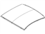 Ford 5R3Z-6350202-AA Roof Panel