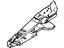 Ford BT4Z-16154-A Upper Rail, Front Passenger Side