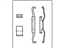 Ford 5U2Z-2321-J Kit - Brake Pad Attachment