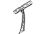 Ford BB5Z-7824301-A Inner Center Pillar, Driver Side