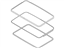 Ford YL8Z-78502A90-AA Sunroof Glass Weatherstrip, Upper