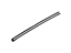 Ford AE9Z-74255A60-A Upper Molding, Passenger Side