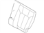 Ford CT4Z-7866600-BC Cover Assembly - Rear Seat Back, Passenger Side