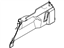 Ford CV6Z-5431148-AA Trunk Side Trim, Rear Passenger Side