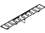 Ford 7C3Z-2513208-BA Plate - Door Scuff, Passenger Side