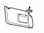 Ford CA8Z-7404105-CB Visor Assembly - Sun, Driver Side