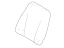 Ford 9A1Z-7864417-AB Cover Assembly - Seat Back, Driver Side