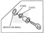 Ford F1CZ-5822050-C Ignition Lock Cylinder
