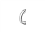Ford 6L1Z-2A753-A Brake Shoes, Rear