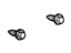 Ford -55930-S55 Screw - Pan Head - Steel