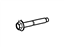 Ford -W712104-S439 Lower Control Arm Bolt, Rear