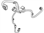 Ford DA8Z-19949-A Wire Harness, Rear