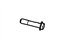 Ford -W715493-S439 Upper Control Arm Mount Bolt, Rear