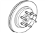 Ford 6L3Z-1102-AB Hub Assembly - Wheel