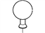 Ford XR3Z-7213-BA Knob - Gear Change Lever