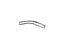 Ford YS4Z-2282-DA Flex Hose, Rear