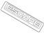 Ford 8L8Z-7842528-C Nameplate, Rear