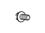 Ford -W500032-S437 Spare Carrier Screw