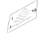 Ford BT1Z-6129710-A Glass - Quarter Window, Passenger Side