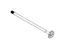 Ford BC3Z-4234-C Axle Shaft, Rear Driver Side