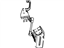 Ford DE9Z-5A967-C Bracket And Lever Assembly