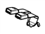 Ford 8L8Z-7860044-CB Buckle Assembly - Seat Belt