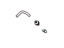 Ford CB5Z-9E499-B Connector, Upper