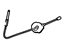 Ford 8S4Z-2853-A Front Cable