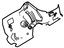Ford DE9Z-16E132-A Lower Insulator, Front Driver Side