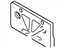 Ford XW4Z-17A385-AA License Bracket